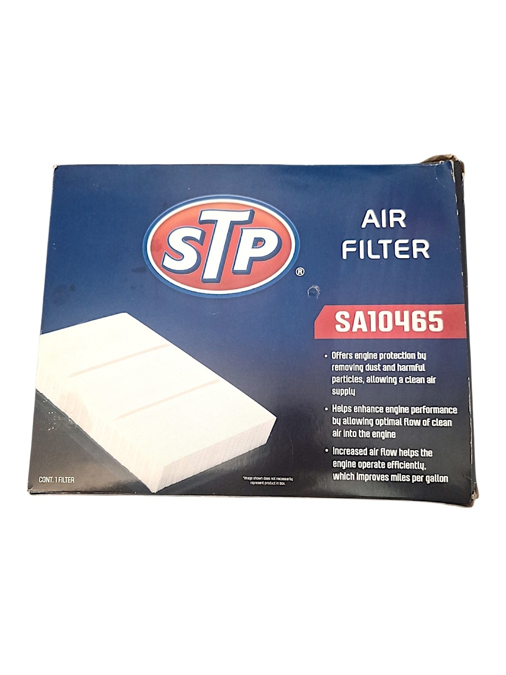 White Air Filter SA10465 - Engine Replacement Filter